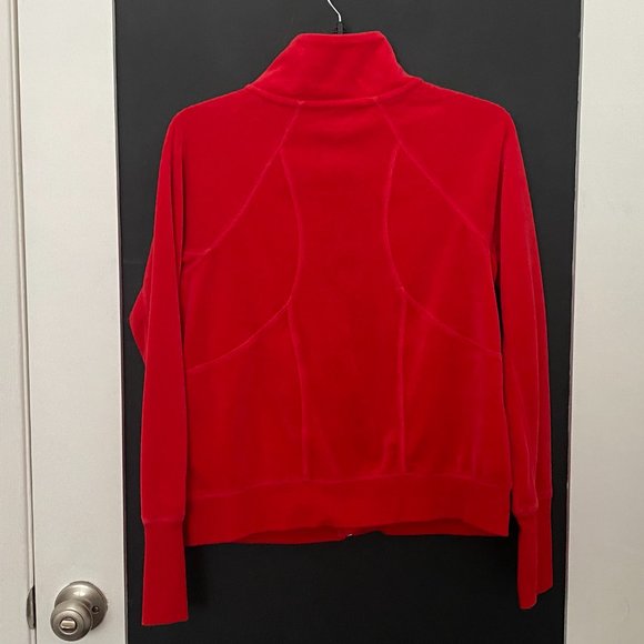 Tommy Hilfiger Sport Velvet Raglan-Sleeve Jacket (Size S) - Picture 4 of 6